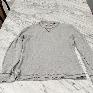 Original Penguin Men's Classic Gray Long Sleeve Tee